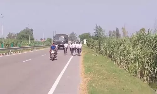 Shamli: भ्रष्टाचार पर 6 भाजपा सभासद मुख्यमंत्री योगी से मिलने साइकिल पर हुए रवाना