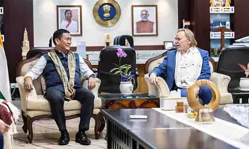 Arunachal : मुख्यमंत्री ने कुशल प्रशिक्षकों के विकास के लिए ऑस्ट्रेलिया के साथ सहयोग की वकालत की Arunachal : मुख्यमंत्री ने कुशल प्रशिक्षकों के विकास के लिए ऑस्ट्रेलिया के साथ सहयोग की वकालत की