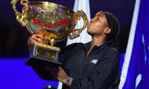 Gauff ने चाइना ओपन खिताब जीतने पर खुशी जताई