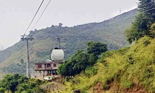 Himachal : बगलामुखी मंदिर तक 53 करोड़ रुपये की लागत से रोपवे जल्द ही चालू हो जाएगा