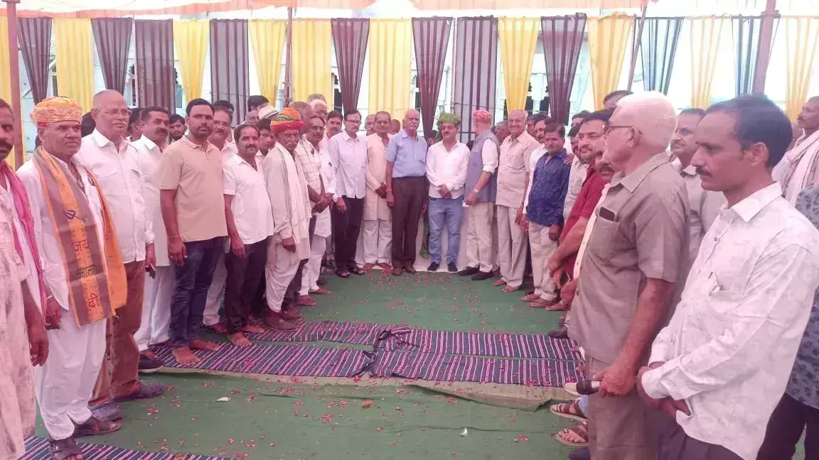Bhilwara: राजपूत समाज द्वारा सामूहिक कन्या पूजन समारोह का आयोजन किया गया Bhilwara: राजपूत समाज द्वारा सामूहिक कन्या पूजन समारोह का आयोजन किया गया