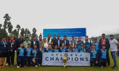 Nagaland , सिक्किम को प्रथम एनईसीडीसी सीनियर महिला टी-20 में संयुक्त चैंपियन घोषित किया