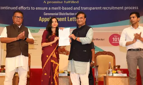 Assam : बड़े भर्ती अभियान में 385 नियुक्ति पत्र वितरित किये गये