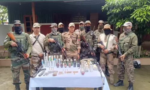 Manipur के पहाड़ी और घाटी जिलों में तलाशी अभियान तेज किया