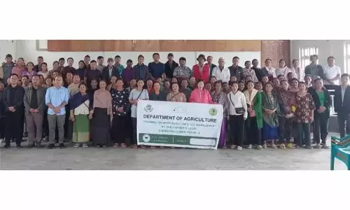 Nagaland : किसानों को MOVCDNER योजना के बारे में बताया गया