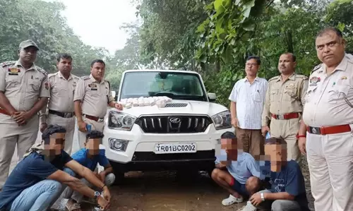 Tripura पुलिस ने 2.55 करोड़ रुपये मूल्य की याबा टैबलेट जब्त की Tripura पुलिस ने 2.55 करोड़ रुपये मूल्य की याबा टैबलेट जब्त की