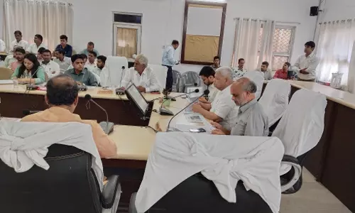 Bhilwara:  जिला विकास समन्वय एवं निगरानी (दिशा) समिति की समीक्षा बैठक
