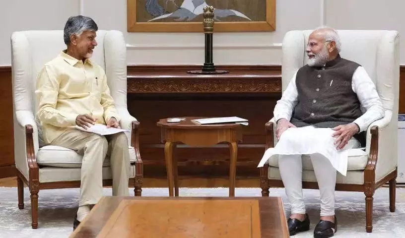 CM Naidu ने पोलावरम परियोजना का समर्थन करने के लिए पीएम मोदी को धन्यवाद दिया