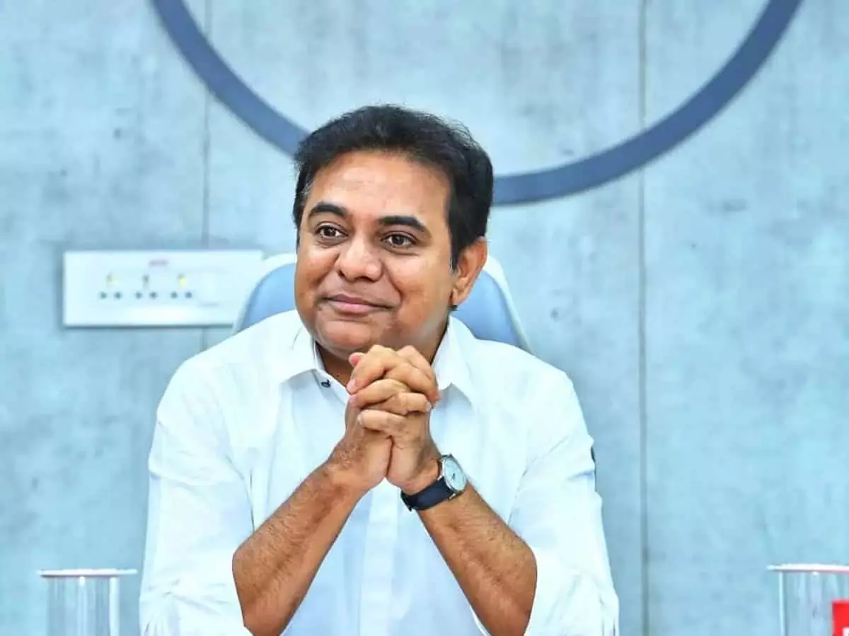 KTR ने राज्य के राजस्व में गिरावट के लिए सीएम की आलोचना की