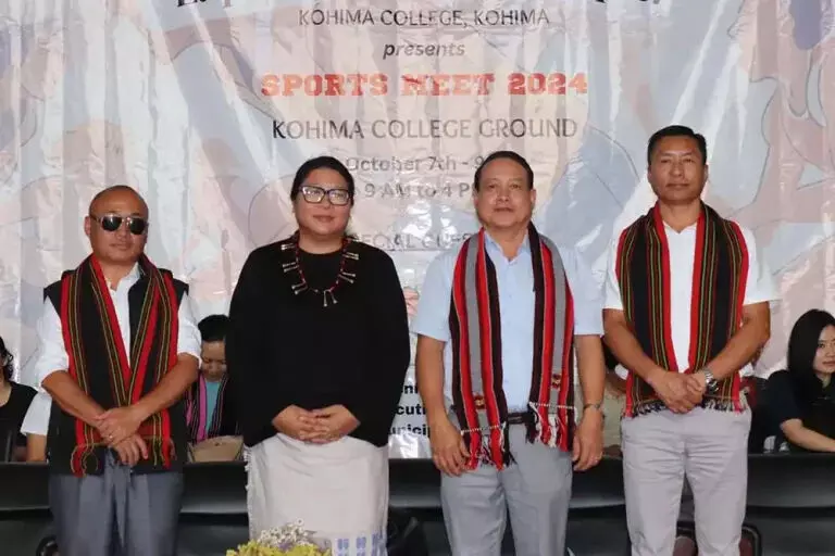 Nagaland : कोहिमा कॉलेज खेल प्रतियोगिता शुरू