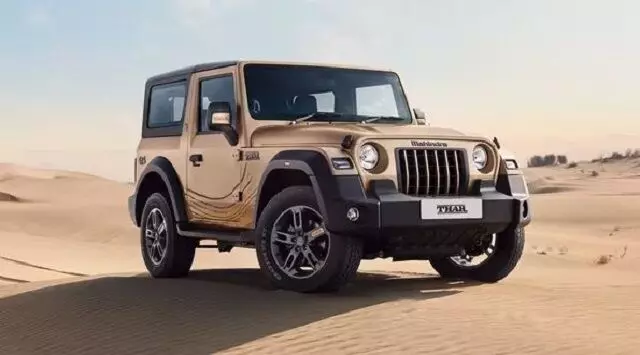 Mahindra थार पर 1.6 लाख रुपये तक की छूट, सस्ती हुई कार