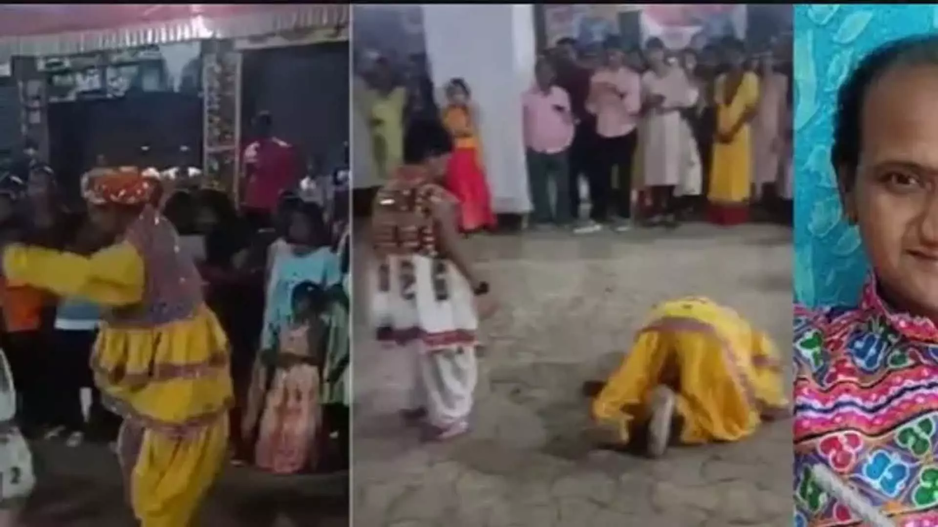 Garba King अशोक माली की गरबा प्रदर्शन के दौरान दिल का दौरा पड़ने से मौत, VIDEO...