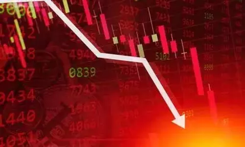 Stock market: लगातार छठे सत्र में गिरावट का सिलसिला जारी Stock market: लगातार छठे सत्र में गिरावट का सिलसिला जारी