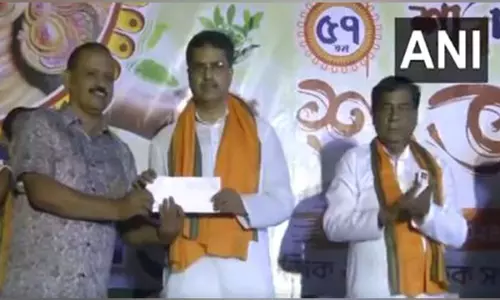 Tripura CM ने अगरतला में 10 दुर्गा पूजा पंडालों का उद्घाटन किया