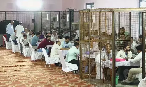 Assembly polls: भाजपा ने तेजी से बढ़त बनाई, हरियाणा में आधी बढ़त हासिल की Assembly polls: भाजपा ने तेजी से बढ़त बनाई, हरियाणा में आधी बढ़त हासिल की
