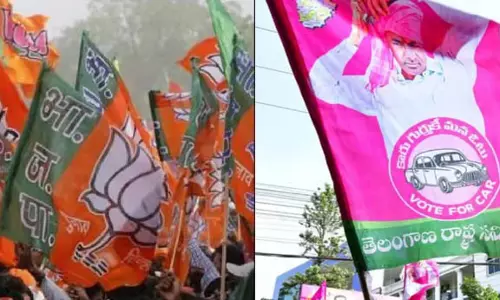 Telangana: भाजपा में उथल-पुथल, बीआरएस आगे
