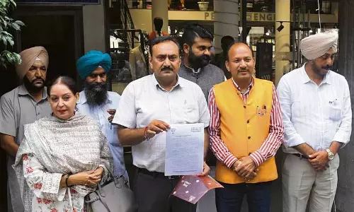 BJP ने आप पर धमकाने और हिंसा का आरोप लगाया