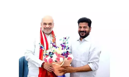 Revanth ने फंड के लिए अपनी इच्छा सूची लेकर अमित शाह से मुलाकात की