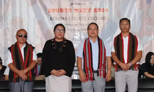 Nagaland : कोहिमा कॉलेज खेल प्रतियोगिता शुरू Nagaland : कोहिमा कॉलेज खेल प्रतियोगिता शुरू