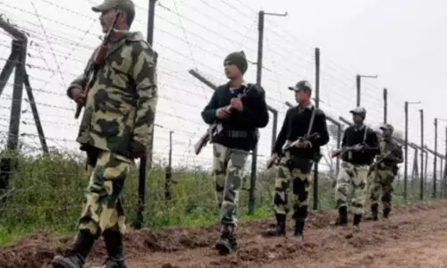 Tripura : बांग्लादेशी बदमाशों ने बीएसएफ जवान पर कथित तौर पर हमला किया