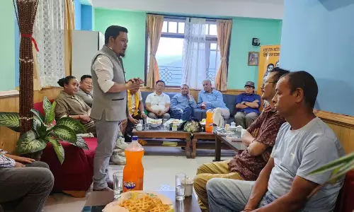 Sikkim सिटीजन एक्शन पार्टी के नेताओं ने बैठक में भाग लिया