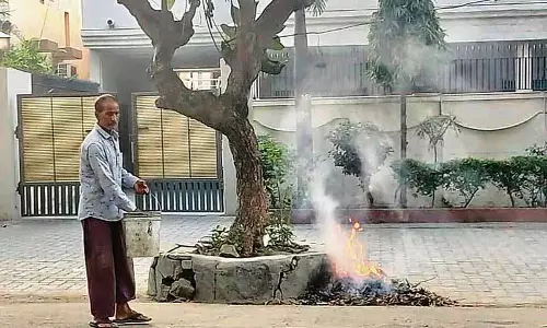 Ludhiana में जैविक कचरे में आग लगने का सिलसिला जारी Ludhiana में जैविक कचरे में आग लगने का सिलसिला जारी