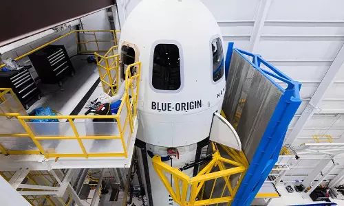 Blue Origin: दूसरे मानव-रेटेड न्यू शेपर्ड रॉकेट का पहला प्रक्षेपण रद्द