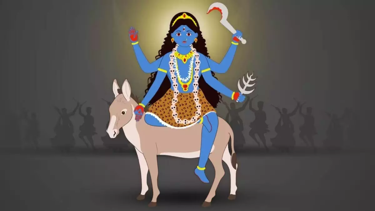 Navratri  के सातवें दिन माँ कालरात्रि की कृपा आपके प्रियजनों पर बनी रहे