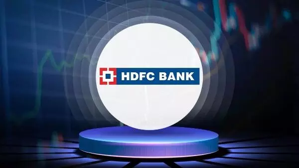 HDFC बैंक के शेयर में -0.61% की गिरावट