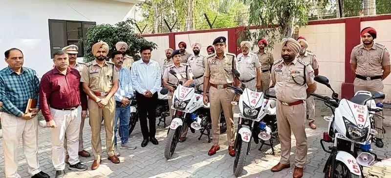 मलेरकोटला पुलिस ने PCR गश्त बढ़ाई