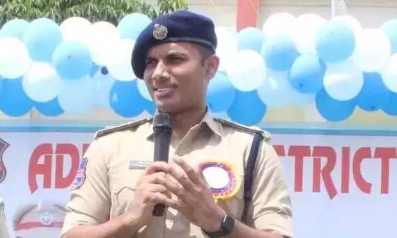 Adilabad पुलिस ने झारी में मेगा मेडिकल कैंप का आयोजन किया