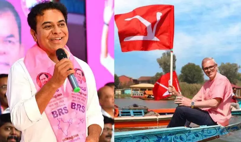 KTR ने J&K जीत के लिए उमर अब्दुल्ला को बधाई दी