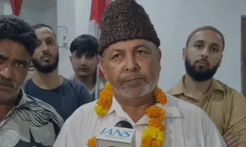 जम्मू-कश्मीर में अनुच्छेद-370 की बहाली के लिए नेशनल कॉन्फ्रेंस लड़ेगी : तारिक भट जम्मू-कश्मीर में अनुच्छेद-370 की बहाली के लिए नेशनल कॉन्फ्रेंस लड़ेगी : तारिक भट