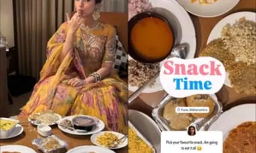 भूमि पेडनेकर ने फैंस के साथ शेयर किया नवरात्रि में अपना स्वादिष्ट नाश्ता