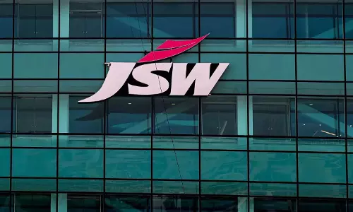 JSW इंफ्रास्ट्रक्चर के शेयर में 0.93% की बढ़त JSW इंफ्रास्ट्रक्चर के शेयर में 0.93% की बढ़त