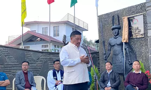 Nagaland: वोखा गांव में स्वागत द्वार का उद्घाटन