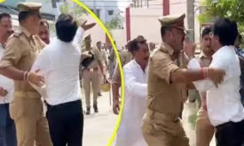 Lakhimpur Kheri: भाजपा विधायक को बार एसोसिएशन संघ के अध्यक्ष ने जड़ा थप्पड़