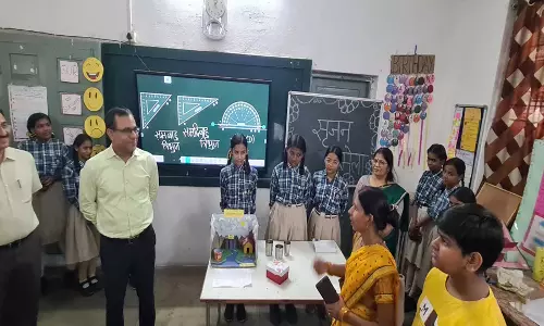 Madhya Pradesh: राज्य भर के सीएम राइज स्कूलों में ‘सृजन’ प्रदर्शनी आयोजित Madhya Pradesh: राज्य भर के सीएम राइज स्कूलों में ‘सृजन’ प्रदर्शनी आयोजित
