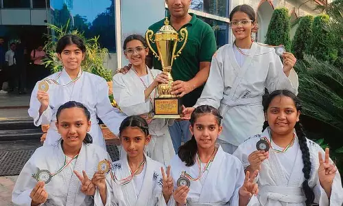 DAV, बीआरएस नगर के जूडोकाओं ने जीती ओवरऑल ट्रॉफी