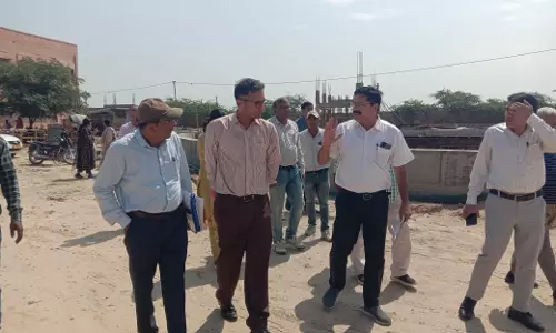 Jodhpur: जिला कलेक्टर ने किया सिवरेज ट्रीटमेंट प्लांट एवं नालों का निरीक्षण Jodhpur: जिला कलेक्टर ने किया सिवरेज ट्रीटमेंट प्लांट एवं नालों का निरीक्षण