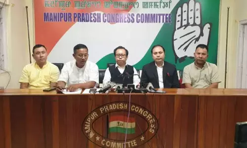 Manipur Congress: ईडी को प्रतिशोध की राजनीति बताया