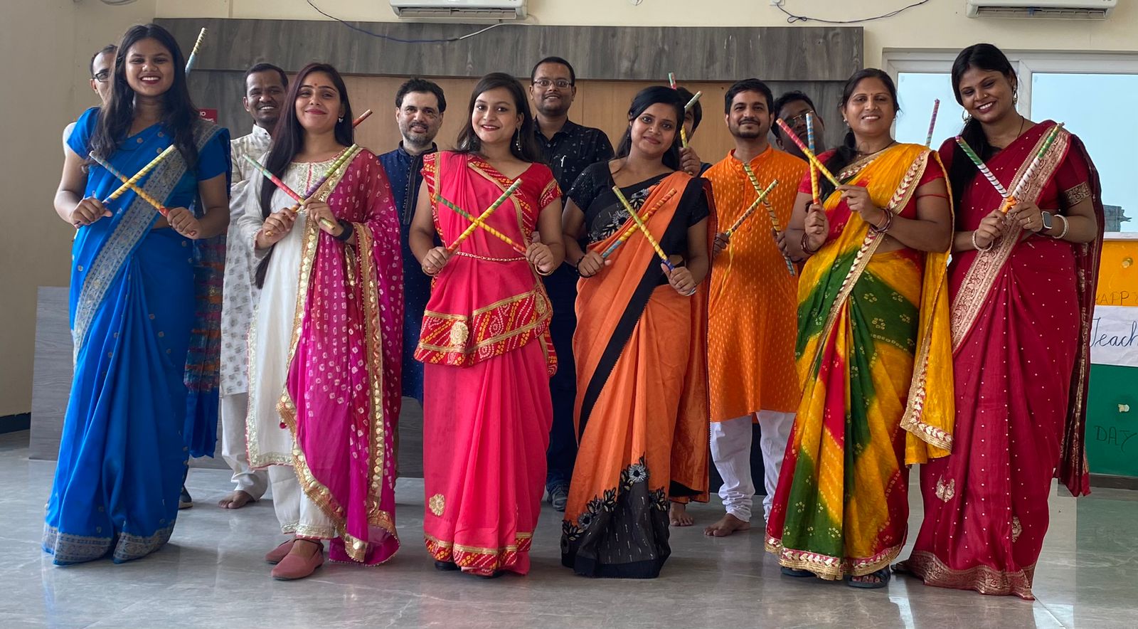 माउंट लिटेरा ज़ी स्कूल में आयोजित किया गया Dandiya festival