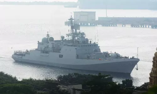 Eastern नौसेना कमान ने मालाबार 2024 के लिए विदेशी जहाजों का स्वागत किया