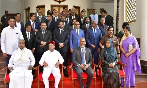 Karnataka ने मालदीव के राष्ट्रपति मुइज्जू की मेजबानी की, द्वीप राष्ट्र के साथ साझेदारी की उम्मीद