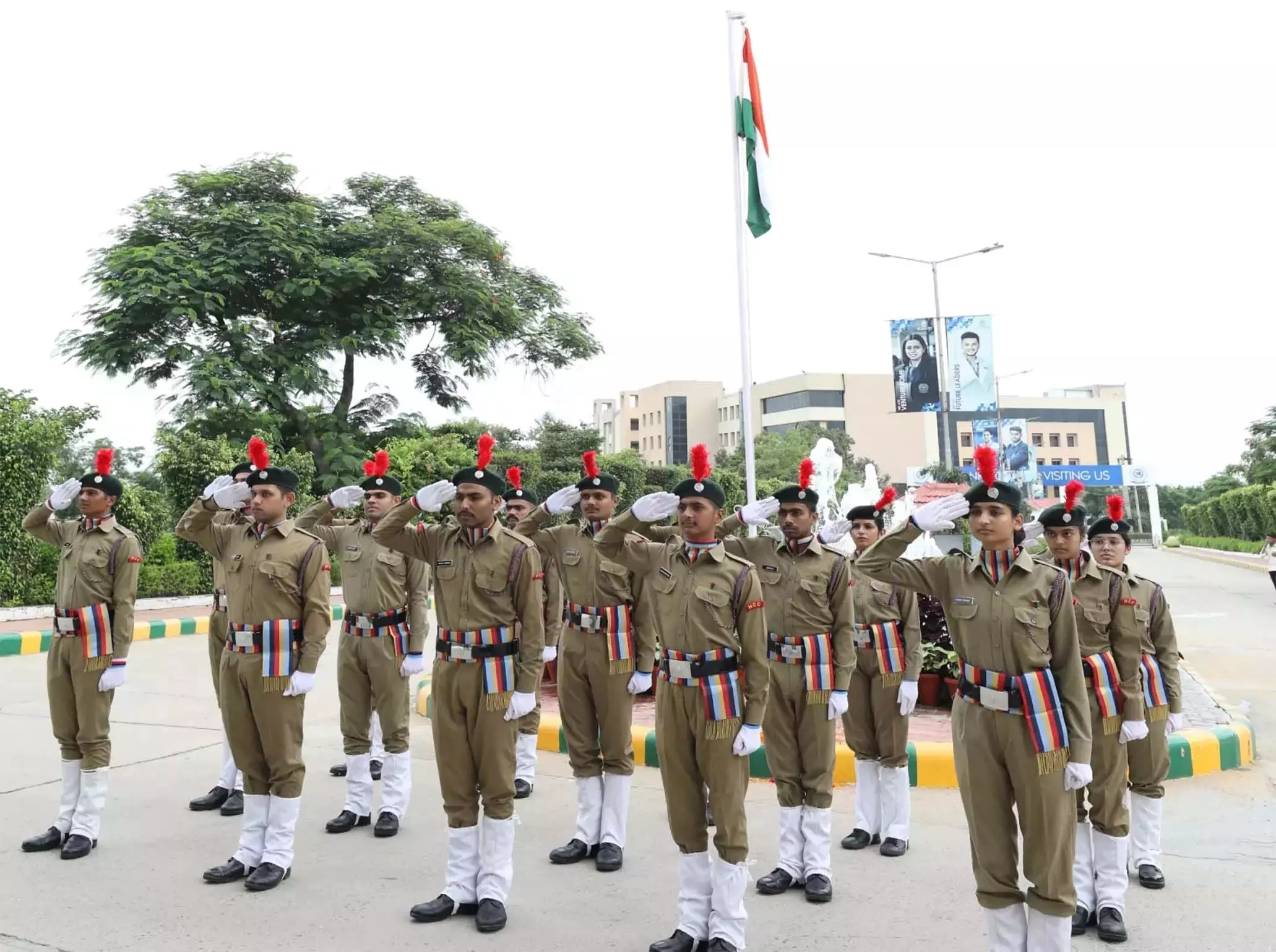 NCC cadets को नेतृत्व क्षमता विकसित करने के लिए प्रेरित किया गया NCC cadets को नेतृत्व क्षमता विकसित करने के लिए प्रेरित किया गया