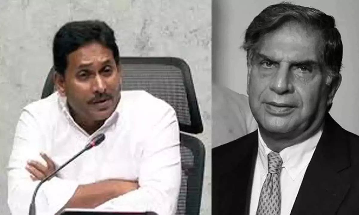 Andhra: वाईएस जगन ने उद्योगपति रतन टाटा के निधन पर शोक व्यक्त किया Andhra: वाईएस जगन ने उद्योगपति रतन टाटा के निधन पर शोक व्यक्त किया