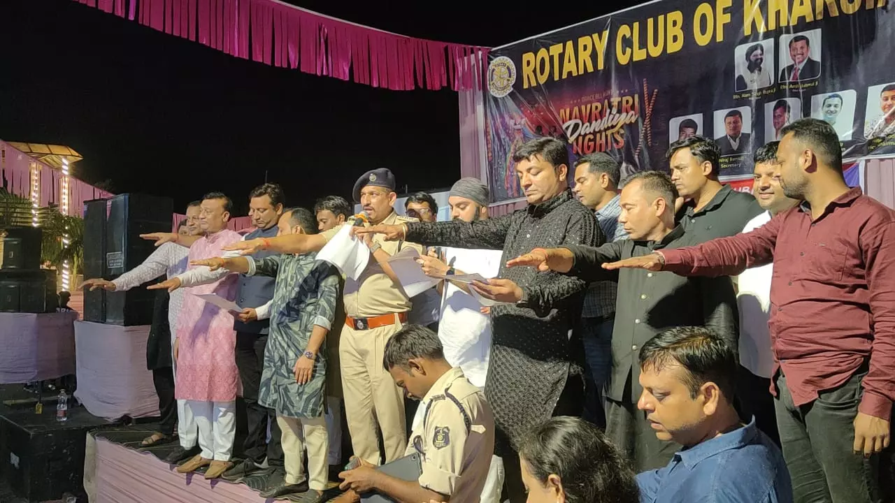 डांडिया इवेंट में साइबर सुरक्षा की ली गई शपथ डांडिया इवेंट में साइबर सुरक्षा की ली गई शपथ