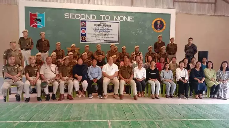 Nagaland : विश्व मानसिक स्वास्थ्य दिवस मनाया गया Nagaland : विश्व मानसिक स्वास्थ्य दिवस मनाया गया
