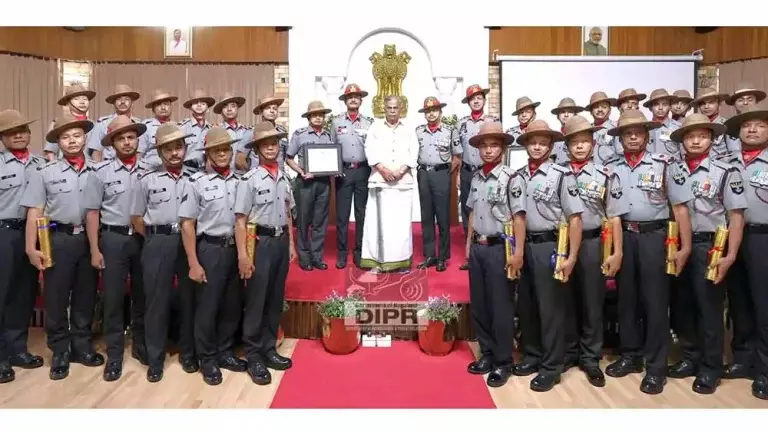 Nagaland : एआर ने अलंकरण समारोह आयोजित किया Nagaland : एआर ने अलंकरण समारोह आयोजित किया