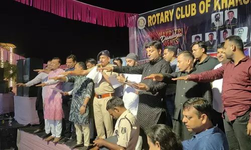 डांडिया इवेंट में साइबर सुरक्षा की ली गई शपथ